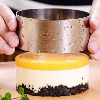 Stål Forme Til Bagning Parabol DIY Bageforme Værktøjer Cupcake Salat Dessert Dø Mousse Ring Kage, Ost Værktøj