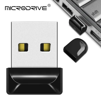 Super mini USB-Flash-Drev 64GB 128GB Vandtæt Høj Hastighed PenDrive 4GB 8GB 16GB 32GB bærbare USB-flash-drev Pendrive