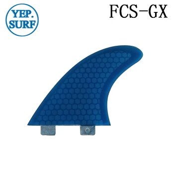 Surfing FCS Finner GX Størrelse Honeycomb Glasfiber Fin 2 farve Surf Quilhas FCS GX Surf Finner