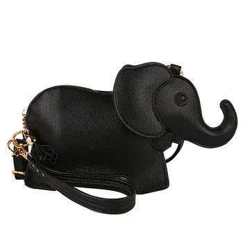 Søde Elefant Design Kvinder skuldertaske Dejlige Dyr Formet Crossbody Tasker til Kvinder 2021 Mærker Sjove Pung til Piger Håndtaske