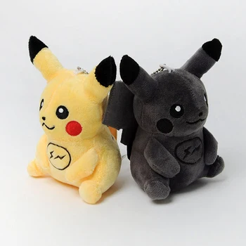 TAKARA TOMY Nye Limited Edition Pokemon Stof Kunst Begrænset Graffiti Pikachu Dukke Kawaii Plys Nøglering Toy Børns Gave
