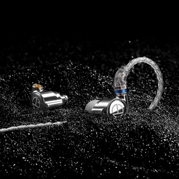 TRN TA1 1 BADEVÆR+1DD Hybrid In Ear Monitor Hovedtelefoner HIFI Bas Metal Sport Kabelforbundne Hovedtelefoner Med MMCX Kabel-Audio Headset Øretelefoner