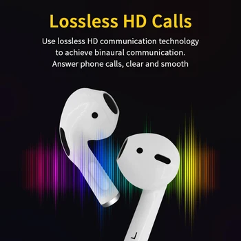 TWS Bluetooth-kompatible Trådløse Hovedtelefoner Til Samsung For Huawei Sports Hovedtelefon med Mikrofon-Headset Til iPhone 12 11 Pro antal
