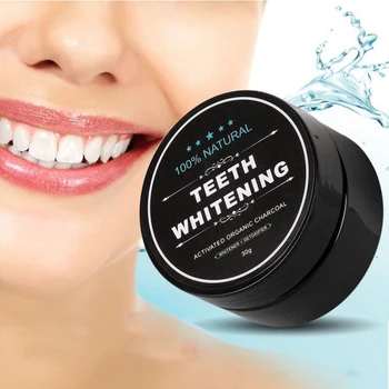 Tandblegning mundhygiejne Kul Pulver 30g Naturlige Aktiveret Kul Tænder Whitener Pulver mundhygiejne Dental Tand Pleje
