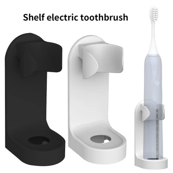 Tandbørste Stå Rack Arrangør Elektrisk Tandbørste Vægmonteret Holder Pladsbesparende Badeværelse Tilbehør