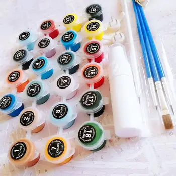 Tapb Sexy Lip Billede Olie Maleri Af Numre Kits Håndmalet På Lærred Olie Farvelægning Af Tal Hjem Wall Art Dekorationer