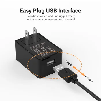 Tapdra Raspberry Pi 4 USB Type C Kabel-Strømforsyning til Oplader, 5.25 V/3A UL Listet 1,5 M / 4.92 Ft USBC Kabel Adapter Plug OS