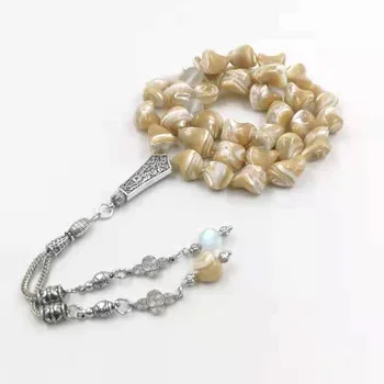 Tasbih muslingeskal Australlan crystal eid gave Muslimske armbånd 33 bøn perler RAMADAN tyrkisk smykker islamisk mode tilbehør