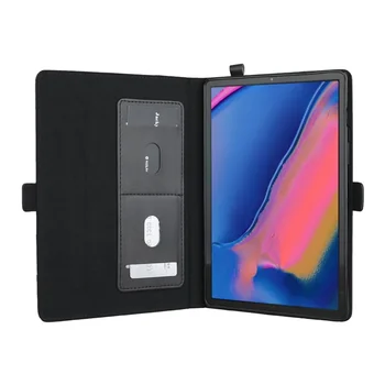 Taske Til Samsung Galaxy Tab Et 8.0 tommer SM-P200 P205 2019 Smart Cover læder-Kort slot Stå, Etui, Tasker etui til Galaxy Tab