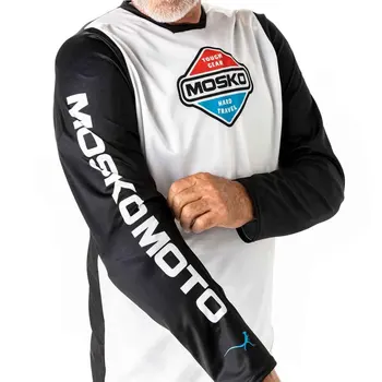 Team jersey Motocross mtb enduro moto jersey downhill trøje cykel shirt trøje riding jersey Mænds cykling bære