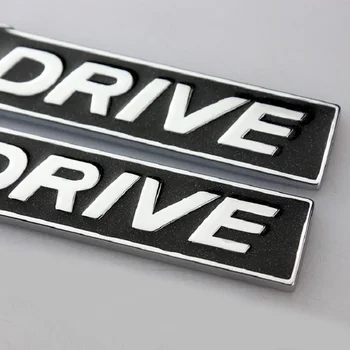 Tilbehør til bilen 3D Krom Metal XDRIVE X-DREV, Emblem, Logo Klistermærke Badge Decal Bil Styling Til BMW X1 X3 X6 E36 E90 F10, F30 e46