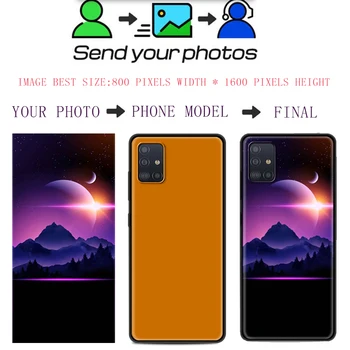 Tilpassede Phone Case For Samsung a51 a71 a21 a31 a50 s10 s20 m31 m30s Shell Udskriv til SAMSUNG Z-Flip Note 20 Ultra Cover Foto