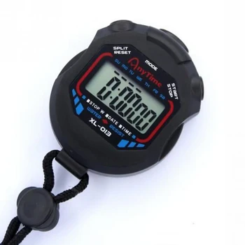 Timer Klassiske Håndholdte LCD-Chronograph Sport Professionelle Digitale Timere Stop Stopuret Se Med Snor Timere Køkken Værktøjer
