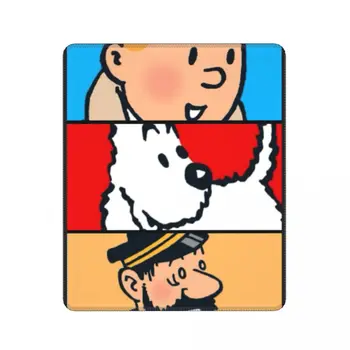 Tintin Milou Kuller The Adventures Of Tintin Fantastisk Musemåtte Lockedge Musemåtte Naturgummi Gamer Computer, Bærbar Computer, Pad