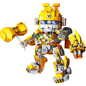 Transformation byggesten Legetøj Dreng Anime Handling Figur Robot Model Løsøre Fælles Pædagogisk Legetøj til Børn Gaver