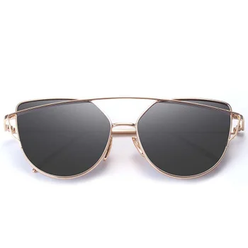 Trendy Solbriller Kvinder Vintage Metal Tonede Solbriller Multi Farve Linse Piger Udendørs Kørsel Brillerne, Oculos De Sol Gafas