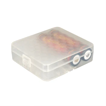 TrustFire Batteri opbevaringsboks Lithium Batteri Tilfælde Holder Vandtæt Pose Med Klip For 4x18650 Li Genopladelige Celle Tilfælde