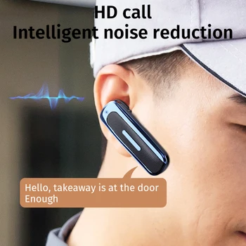 Trådløs Håndfri Bluetooth Headset-Forretning Headset Lang batterilevetid støjreducerende Business Bluetooth-Hovedtelefon Med Mikrofon