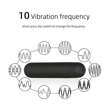 Trådløs fjernbetjening bullet vibrator G spot-nippel klitoris stimulator 10-speed anal dildo vibrator Voksen sex legetøj Dame toy