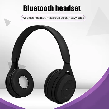 Trådløse Headset 3-I-1 TF Kort Bluetooth-kompatibel Lyd Kabel-Over-Ear Hovedtelefon Med HD Mic Supoort TF kort