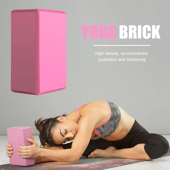 Trænings-og Yoga Block-Fitness Energi Små Indretning Skum Blød Mursten Kvinder i Yoga Pilates Øvelse, Fitness Træning Træning