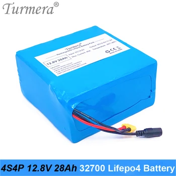 Turmera 4S4P 12.8 V 28Ah 32700 Lifepo4 Batteri med 4S 40A Afbalanceret BMS for El-Båd og Uninterrupted Power Supply 12V