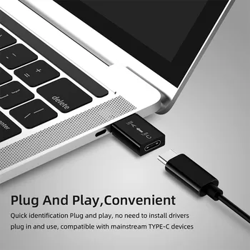 Type C Til USB-Mand Adapter USB 3.0 Type C Kvindelige Converter Stik Adapter Standard Opladning Overførsel af Data Til Xiaomi Huawei