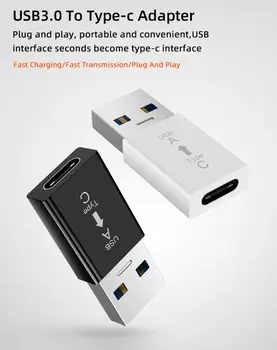 Type C Til USB-Mand Adapter USB 3.0 Type C Kvindelige Converter Stik Adapter Standard Opladning Overførsel af Data Til Xiaomi Huawei