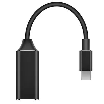Type C til HDMI-kompatibelt HD-TV-Adapter USB 3.1 4K-Konverter Kabel til MacBook, Samsung Galaxy S10 Huawei Mate P20 USB-C Adapter