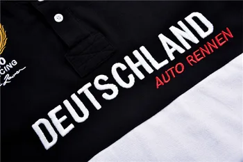 Tyskland Polo Shirts til Mænd New2021 Broderet Polo Cotton Kort Camisas Sommeren Mænds Tøj Plus Størrelse XXL XXXL 4XL 5XL 6XL