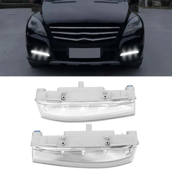 Tåge Lys Bil Front, LED-KØRELYS i Dagtimerne Kører Lampe Til Mercedes Benz C-Klasse W204/S204 2007-W212 2009-R172 2012 2013