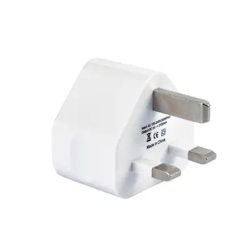 UK Stik Enkelt USB-Dobbelt USB 3USB Adapter til Lysnettet 3 benet Stik USB-Adapter Oplader Rejse Oplader Kabel 5V2 1A For Apple