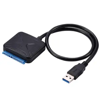 USB 3.0 og SATA-III Harddisk Adapter Kabel med 2,5
