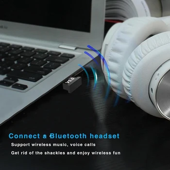 USB-Adapter Modtager Trådløs Bluetooth-kompatible Dongle Musik Mini Bluetooth-kompatible Sender Til Bærbar PC