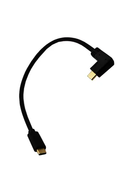 USB-C Type C Op & Ned, og Venstre og Højre Vinklet 90 grader mand til Mand USB 3.1 Extender Extension usb-c til usb-c kort Kabel Ledning