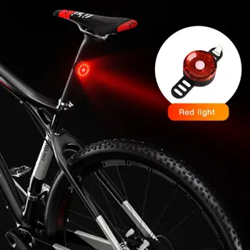 USB-Cykel Lys 12 Lampe Perle Cykel baglygte Nat Kører Sikkerhed Advarsel Lys Bageste Baglygte Hjelm Lampe Cykel Tilbehør