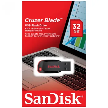 USB-Flash-Drev Sandisk SDCZ50-032G-B35 Computer Ekstern Lagring hukommelseskort lagerenhed til bærbare pc 32GB USB 2.0