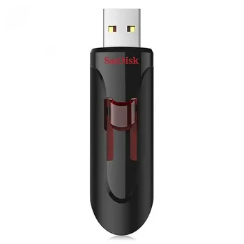 USB-Flash-Drev Sandisk SDCZ600-016G-G35 Computer Ekstern Lagring hukommelseskort lagerenhed til bærbare pc, 16GB USB 3.0