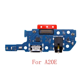 USB-Opladning, Dock-Port-Stik Board Flex Kabel Til Samsung A20E A202F A60 A606F A70 A705FN Udskiftning Del