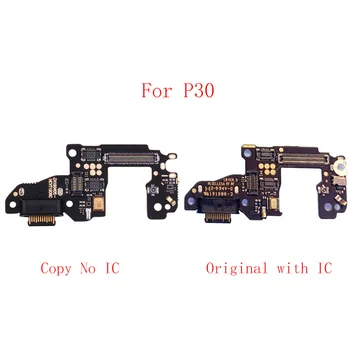 USB-Opladning Port-Stik Dock Bord Dele Flex-Kabel For Huawei P30 P30Lite P30 Pro USB-Bord med Mikrofon