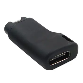 USB Type C Female Til 4pin Afgift Converter Til Garmin Fenix 5/5S/5X/6 forForerunner 45/45S/245/245 M/935 Smart Ur T84D