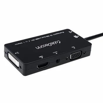 USB-adapter store Display Port til VGA DP HDMI-DVI Audio USB-Kabel Adapter Converter Til PC-skærm