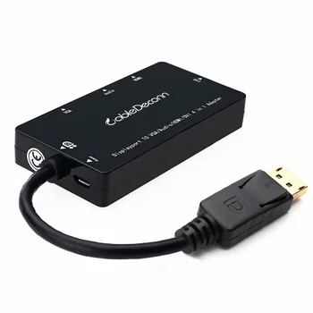 USB-adapter store Display Port til VGA DP HDMI-DVI Audio USB-Kabel Adapter Converter Til PC-skærm