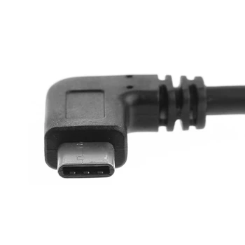 USB3.0 A-USB3.1 Type C 90 Graders Venstre/Højre Vinkel Mand Til Mand Adapter Kabel