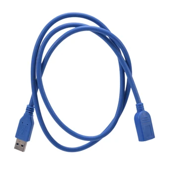USB3.0 Data Sync Hastighed Netledning Stik til USB 3.0 Mandlige og Kvindelige Extension Kabel til Telefonen Harddisk, Bærbar PC, Printer 1,5 m