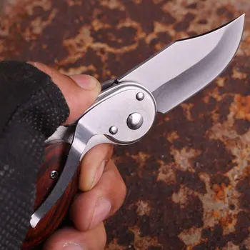 Udendørs Folde Pocket Kniv Multi-funktion Overlevelse Kniv selvforsvar Taktiske EDC Kniv Redskab til Overlevelse