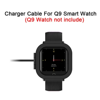 Udskiftning Strap Bælte Til Q9 Smart Ur Armbånd Q9 Kabel Blodtryk puls Smartwatch Oplader kabel oplader dock