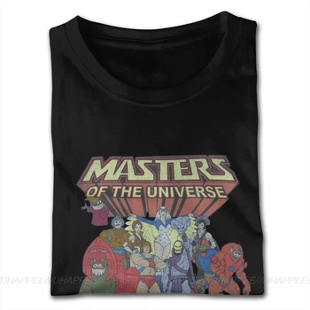 Udskrivning af Masters Of The Universe Han-Mand, Tee Shirts til Mænd Plus Size kortærmede Tunge Bomuld Sort Besætning Shirt