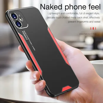 Ultra tynd Metal Blade Mat PC Phone Case For iPhone 12 pro 11 Pro Max antal XS X XR 6 S 6S 7 8 plus SE 2020 kofanger Beskyttelses Cover