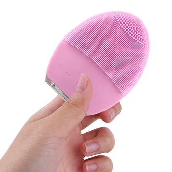 Ultralyd El-Ansigt Ren Pensel-Vibration-Silikone Hud Vask Massageapparat Face Scrub Vask Pensel Makeup Værktøj